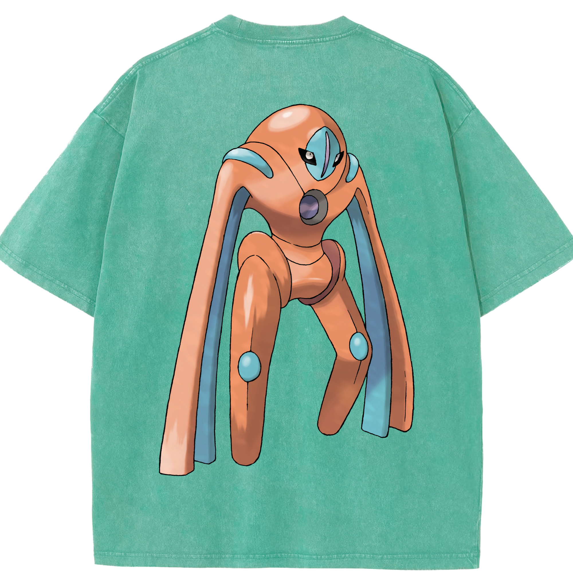 （画像用） ポケットモンスター Pokémon 綿100% ヴィンテージ風 半袖Tシャツ（背面プリント）